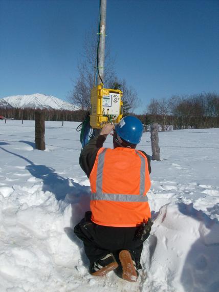 Setting up the Wind Data Logger