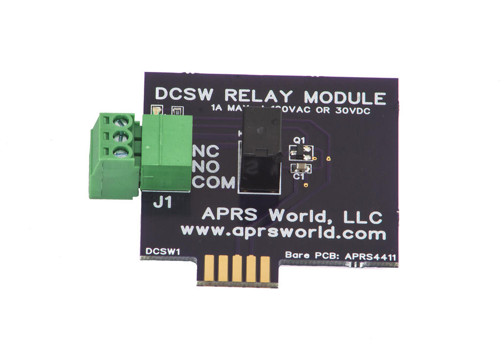 APRS7162: DCSW: Small Relay, SPDT
