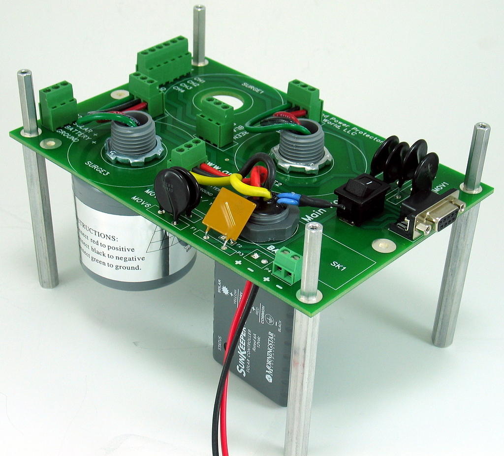 APRS7604: Power Lightning Circuit Board Assembly, for Crane Wind Speed Logger