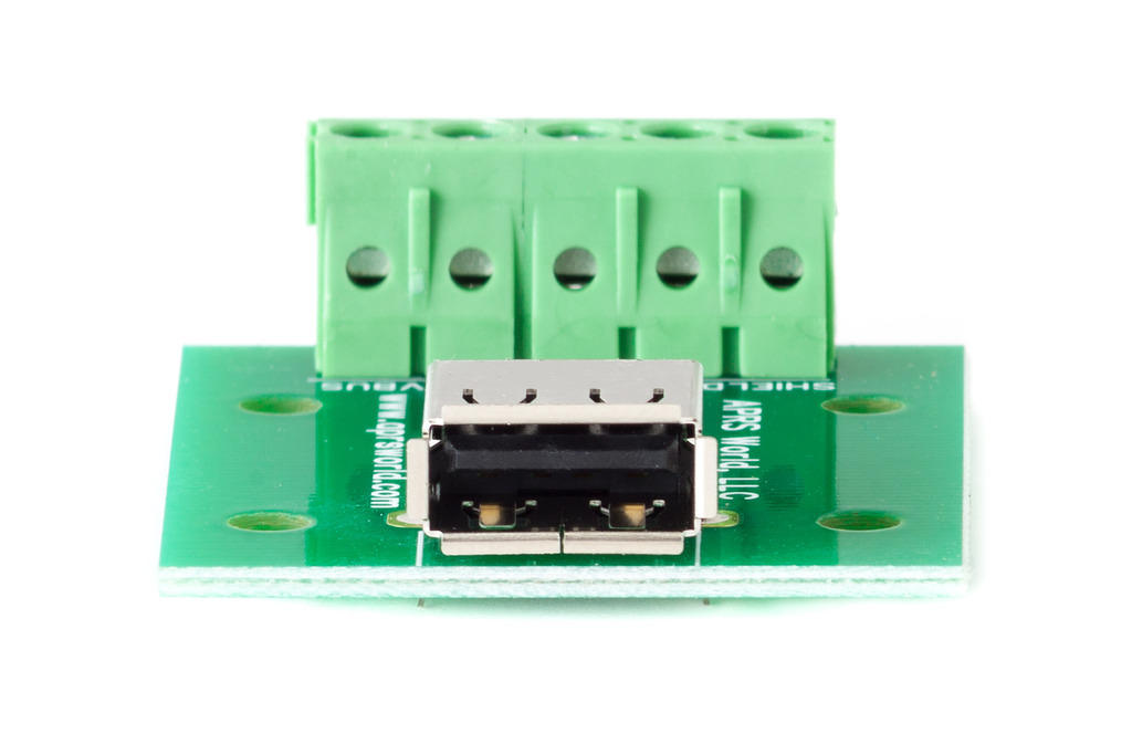 USB B Breakout Board to Screw Terminals