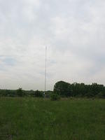 50ft wind montioring tower installed by APRS World, LLC in Kankankee, IL.