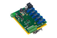 APRS7150:  DCSWC: DC Switch Controller, 5 module motherboard, 8 analog inputs