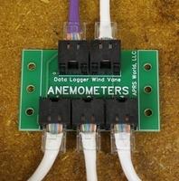 APRS6510: Anemometer and Wind Vane Splitter Board Example 2