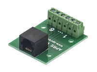 APRS6594: RJ-25 (6P6C) to Screw Terminals