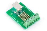 APRS6860 USB B Breakout Board to Screw Terminals