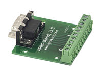 APRS6590: DB9 Male Breakout Board to Screw Terminals