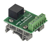 APRS6595: RJ-25 (6P6C) to Screw Terminals, DIN Rail Mountable