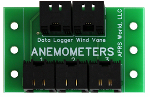 Anemometer and Wind Vane Splitter Board